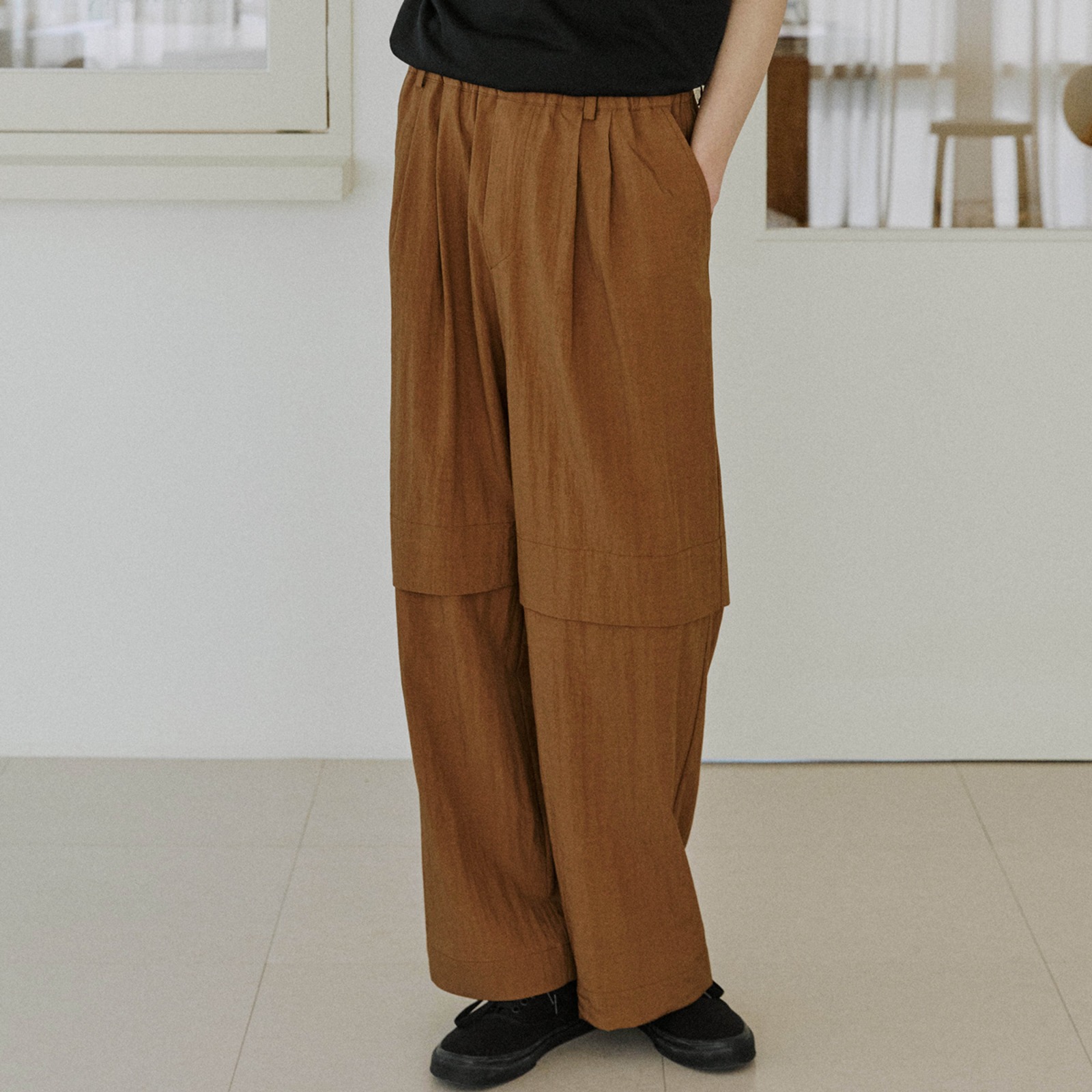 unisex folding pants pumkin [2color]